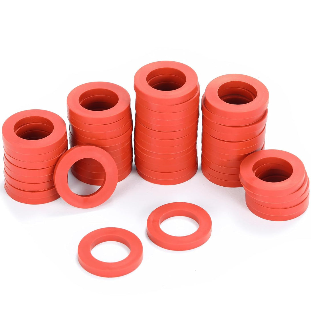 40 Pieces Garden Hose Washers Rubber Washers Seals, Fit All Standard 3/4" Garden Shower Hose and Water Faucet Fittings