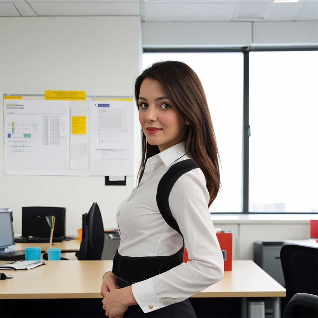 Back Brace Posture Corrector for Women and Men, Full Back Support Straps Straightener, Hunchback Improve Posture-Shoulder, Lumbar and Upper Lower Back Pain Relief (X-Large)