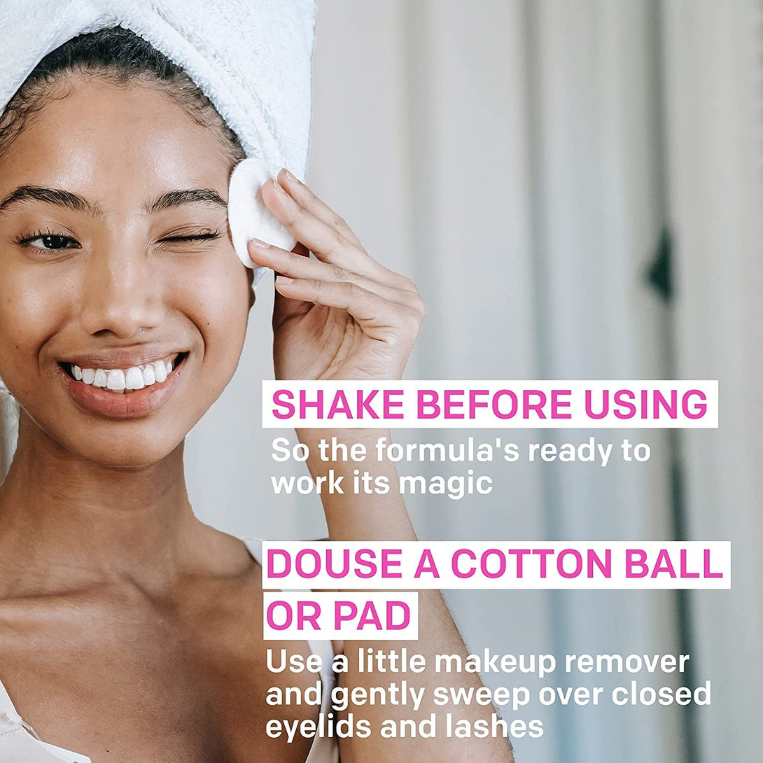 Almay Eye Makeup Remover Liquid with Aloe, Oil-Free, Hypoallergenic, Dermatologist & Ophthalmologist Tested, 4 Fl Oz