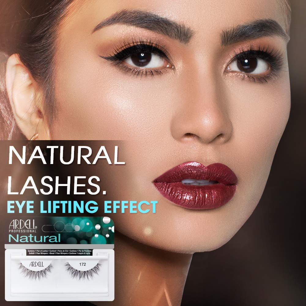 Ardell Lashes Natural 172, 4 Pack