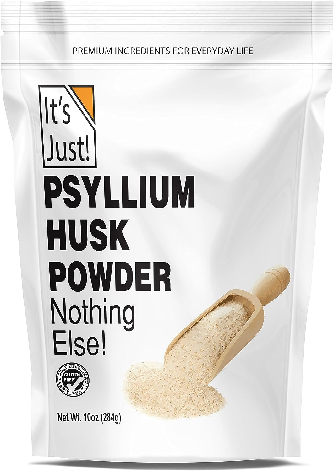 It'S Just! - Psyllium Husk Powder, Easy Mixing Dietary Fiber, Cleanse Your Digestive System, Finely Ground Powder, Ideal for Keto Baking, Non-Gmo (Unflavored, 10Oz (Pack of 1))