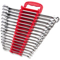 Max Torque 15-Piece Premium Combination Wrench Set, Chrome Vanadium Steel, Long Pattern Design | Include Metric Sizes 8, 9, 10, 11, 12, 13, 14,