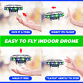Force1 Scoot LED Hand Operated Drone for Kids or Adults - Hands Free Motion Sensor Mini Drones, Easy Indoor Flying Orb Ball Small UFO Toy for Boys