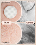 Super Soft Sunflower Suction Cup Bath Ball, 2025 Upgraded 2-In-1 Sunflower Ball Exfoliating Bath Sponge Cleaning Brush, Mesh Shower Body Sponge