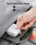 SUPERDANNY 6-Port USB Charger, 40W 8A Mini USB Charging Station, Charging Station for Multiple Devices, 4ft Cable, Compatible with iPhone, iPad,