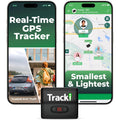 Tracki Mini GPS Tracker, Subscription Required, Cancel Anytime – Universal Compact 4G LTE Tracker for Vehicles
