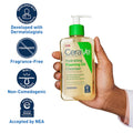 CeraVe Hydrating Foaming Oil Facial Cleanser with Hyaluronic Acid, 8oz 8 Fl Oz (Pack of 1)