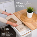 Linen Bread Bags for Homemade Bread â Easy to Clean Large Reusable Cloth Bags for Sourdough, Sandwich & Loaf Storage, Bpa-Free Linen Bag with