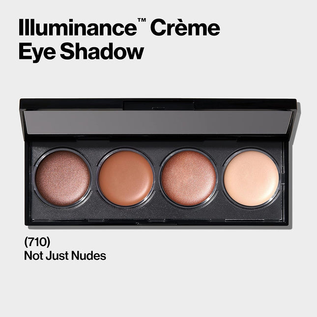 Revlon CrÃÂ¨me Eyeshadow Palette, Illuminance Eye Makeup with Crease- Resistant