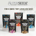 SuperSeedz Dry Roasted Pumpkin Seeds Somewhat Spicy – 8g Protein, Non-GMO Gluten-Free, Keto Snacks – Nut Free & School Friendly Organic Pumpkin
