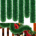 50 Feet Christmas Tinsel Garlands,Green Garland Christmas Decorations,Artificial Pine Garland Decorations for Holiday Wedding Party