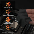 Thermal Grizzly Carbonaut (25x25x0,2mm) - for RTX 2080 Ti - Carbon Thermal Pad for Maximum Thermal Conductivity - Reusable and Adaptable Surface