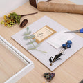 Muzilife 12x12 Shadow Box Picture Frame with Linen Board - Deep Wood & Tempered Glass Display Case Memory Box Baby Sports Memorabilia, Pins,