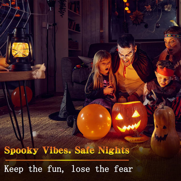 Flame Effect Bulb with Gravity Sensor Realistic Flickering Fire & Upside Down Effect, 4 Lighting Modes, E26 Base - for Halloween Decorations,
