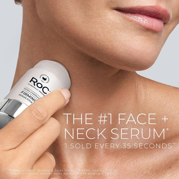 RoC Derm Correxion Retinol Firming Serum Stick with Antioxidants to Visibly Tighten and Firm Wrinkles and Laugh Lines For Men and Women + Retinol