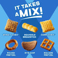 Chex Mix Traditional Original Recipe Snack Mix, Savory Snack Bag, Family Size, 13.5 oz Traditional 13.5 Ounce (Pack of 1)