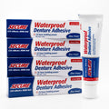 Secure Denture Adhesive Cream for Uppers, Lowers & Partials – Waterproof Seal & Zinc Free – Food Grade Ingredients - Less Adhesive, More Hold -