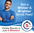Plus White Premier Whitening System - 5 Minute Speed Whitening Gel, Comfort Fit Mouth Tray & Stainguard Post - Dentist Approved & Professional