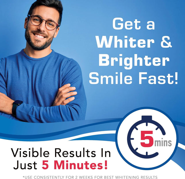 Plus White Premier Whitening System - 5 Minute Speed Whitening Gel, Comfort Fit 