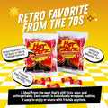ZOTZ Fizzy Sour Candy Bulk - Retro Italian Hard Candy Individually Wrapped - Classic Nostalgic Fiery Cinnamon Flavor - 46 Pieces Bag for Party