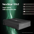 NexStar DX2 USB 3.0 External Enclosure, Design for 5.25" Blu-Ray/CD/DVD SATA Drive, 2nd Gen DX, Aluminum Alloy, fit Any Depth Optical Drive, TAA