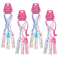 12pc Fruit Flavored Lip Gloss Necklace Set - Non-Toxic Wearable Lip Gloss | Fun Party Favors for Teen Girls & Kids. Lip Gloss Necklace Gift Set