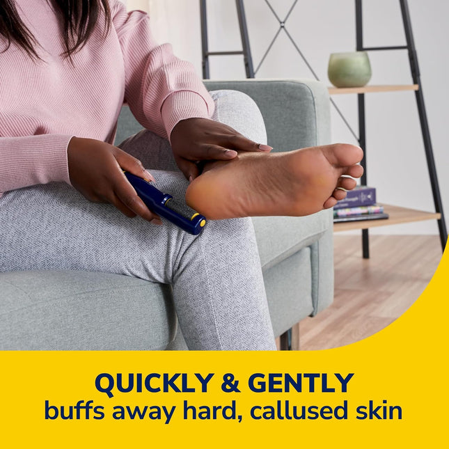 Dr. Scholl'S Callus Remover Electronic Foot File, Electric Hard Skin Removal for