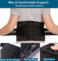 Back Brace Support Belt for Men Women Lower Back Pain Relief for Herniated Disc, Sciatica, Scoliosis Back Brace Lumbar Support Belt for Posture