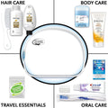 Convenience Kits International Women's Deluxe 10 Piece Kit with Travel Size TSA Compliant Essentials Featuring: Pantene Hair Products in Reusable