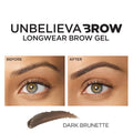 L'Oreal Paris Unbelieva-Brow Longwear Waterproof Tinted Brow Gel, Smudge-Resistant, Transfer- Proof, Quick Drying, Easy and Quick Application with