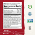 Garden of Life Vitamin Code Healthy Blood - Iron Supplement for Women, 60 Vegan Capsules, with Vitamins B, C, Trace Minerals, Fruit Veggies,