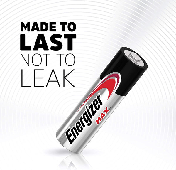 Energizer AA and AAA Batteries, 48 Count, Combo Pack Contains 24 Max Double a and 24 Max Triple a Batteries