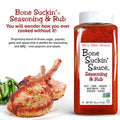Bone Suckin' Barbecue Seasoning and Grill Rub, Original Blend, Gluten-Free, Non-Gmo, Kosher, No Msg - 26 Oz