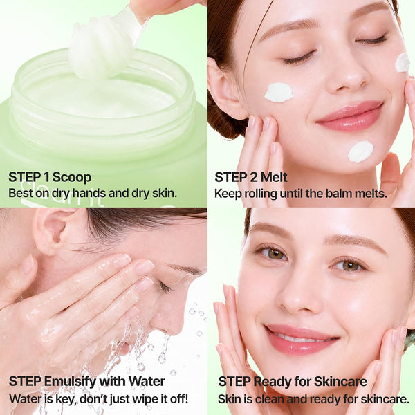 BANILA CO Clean it Zero Pore Clarifying Cleansing Balm | Korean Makeup Remover, Cleansing Oil, Facial Cleanser for Oily and Acne Prone Skin |