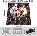 Supfitness Extra Large Picnic Blankets Waterproof Foldable (60"x 80") Mushroom Beach Blanket Waterproof Sandproof,3-Layer Thicking Mat Outdoor