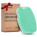 Canroom Zinc Infused Silicone Body Scrubber, Quick-Dry Bath Brush Green