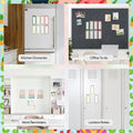 8 Large Magnetic Notepads – Big Notepads for Grocery List, Shopping List, To-Do List, Reminders -Strong Magnetic Back- Memo Pads with Realistic