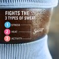 Secret Clinical Strength Antiperspirant Deodorant for Women, Stress Response, 3X Stress Protection, 72Hr Sweat & Odor Protection, PH Balancing