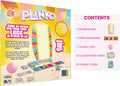 Buffalo Games Plinko Board Game - Model Plink Hi-Lo, 18-Inch, Multicolor - Fast-Paced Prize Drop & Bounce Action - Two-Player Tabletop Games for