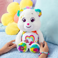 Care Bears Medium Plush - True Friend Bear - Perfect Stuffed Animal Holiday, Birthday Gift, Super Soft and Cuddly – Good for Girls and Boys,