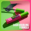 Maybelline Great Lash Curved Brush Washable Mascara, Volumizing, Lengthening and Curling Mascara, Blackest Black, 1 Count