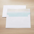 Amazon Basics A9 Blank Invitation Mailing Envelopes, Peel & Seal, No Licking, 5-3/4 x 8-3/4 Inches, White, Pack of 100 100-Pack