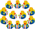 President Trump Rubber Ducks - Bulk 12 Pack - 2.3 Inch Funny Duckies for Jeep Ducking, Bath Tub Toys, Christmas White Elephant Exchange Gag Gift