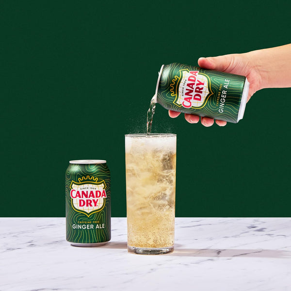 Canada Dry Ginger Ale Soda, 12 fl oz cans, 12 pack Ginger 12 Fl Oz (Pack of 12)
