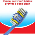 Colgate Extra Clean Toothbrush, Soft Toothbrush for Adults, 6 Count (Pack of 1) 6 Count (Pack of 1) Soft
