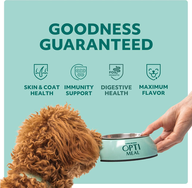 Optimeal Puppy Toy Breed Dog Food - Premium Dry Recipe for Small and Toy Breed P