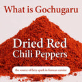 Wang Sun-Dried Coarse Gochugaru for Kimchi, Red Pepper Flakes, Chilli Powder, 1 Pound