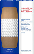 Band-Aid Brand Adhesive Bandages Flexible Fabric, Extra Large, 10 Count (Pack of 2)