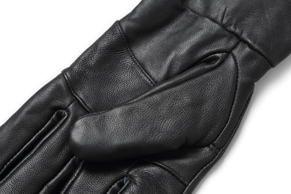 REED Men'S Genuine Leather Warm Lined Driving Gloves - Touchscreen Texting Compatible