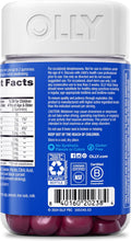 OLLY Kids Sleep Gummy, Occasional Sleep Support, 0.5Mg Melatonin, L Theanine, Chamomile, and Lemon Balm Extracts, Childrens Chewable Supplement,